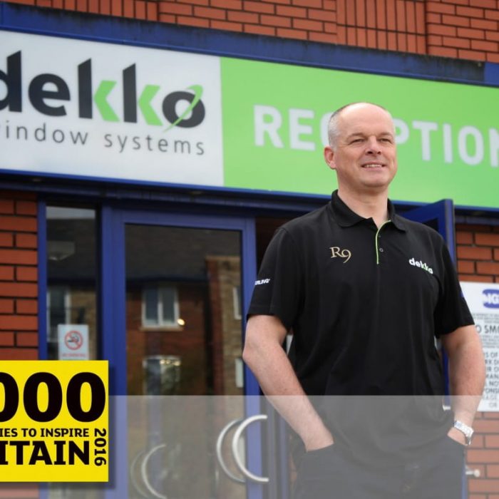 High flying Dekko Inspire Britain in 2016