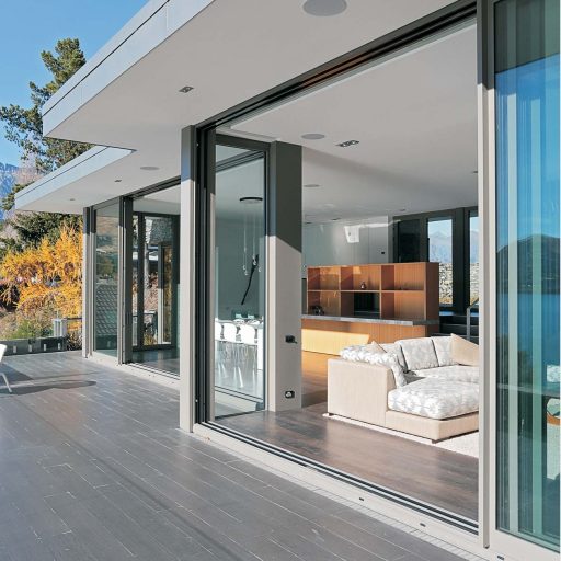 Aluminium sliding patio door