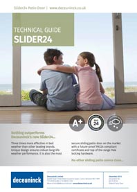 Deceuninck Slider 24 Technical guide