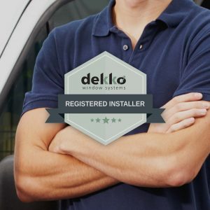 Dekko registered installer badge