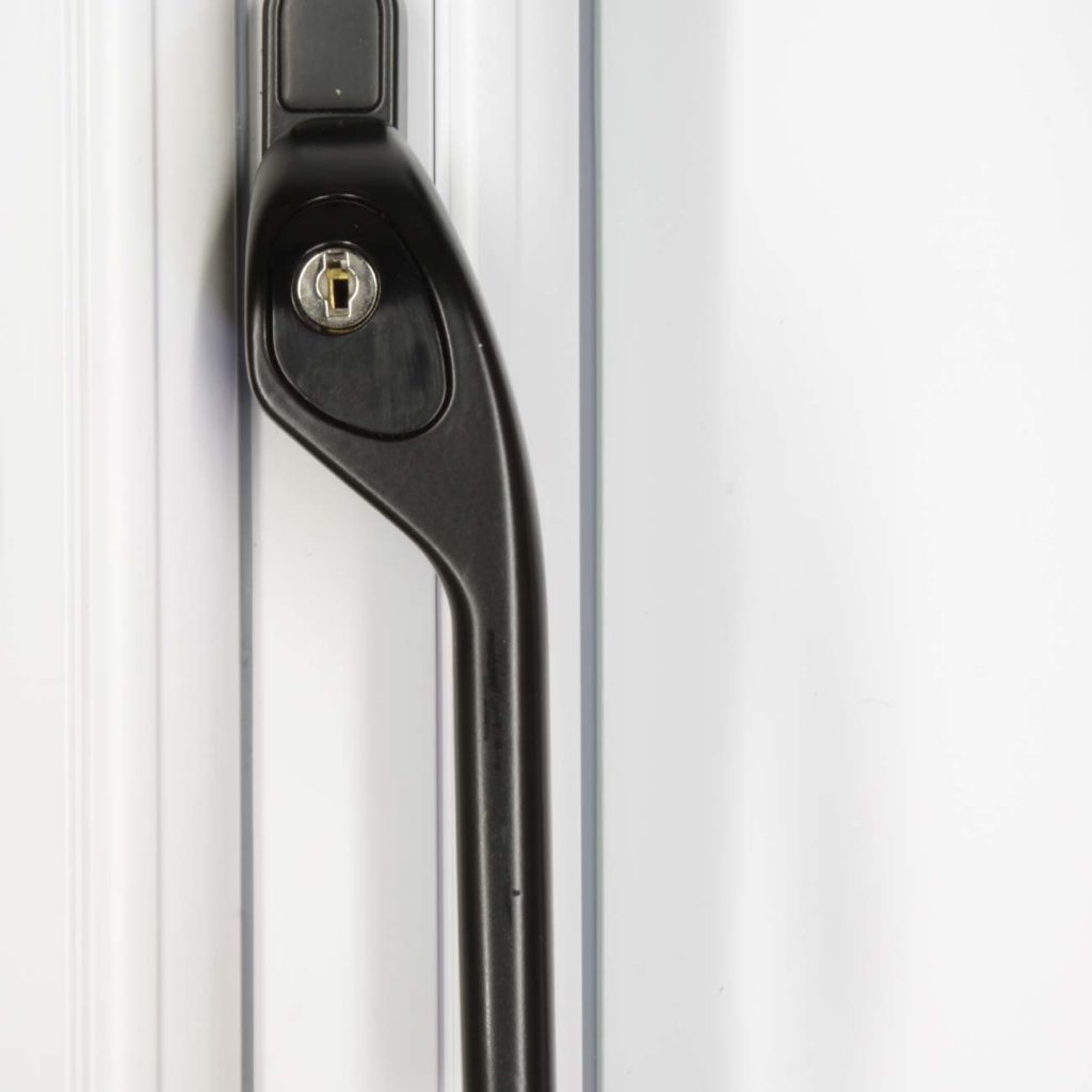 Highly secure system with secure locking systems as standard