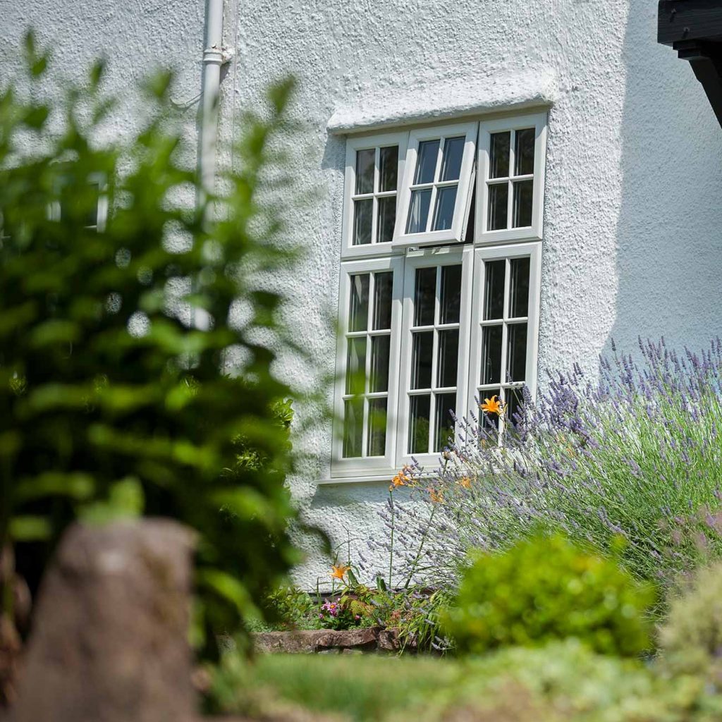 Infinity uPVC windows with georgian bars creating a traditional look