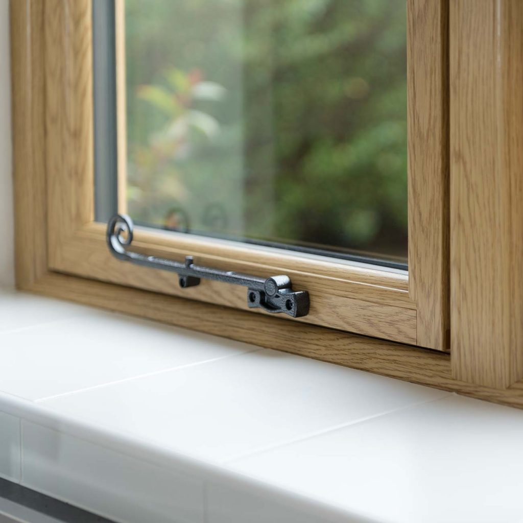 Aesthetically pleasing window in upvc