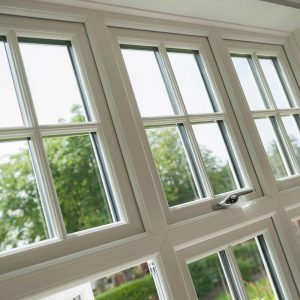 uPVC Deceuninck windows with georgian bars