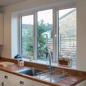 White uPVC Infinity windows