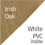 Irish Oak / White inside