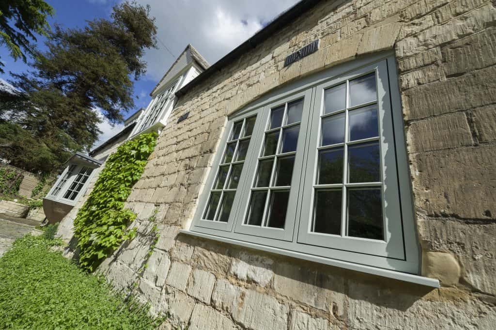 Residence 9 timber effect windows