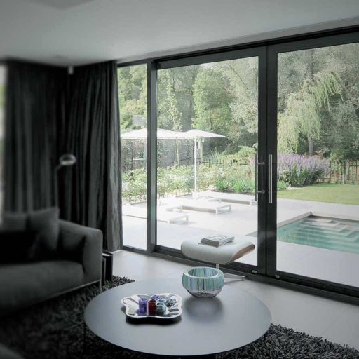 Aluminium sliding patio doors