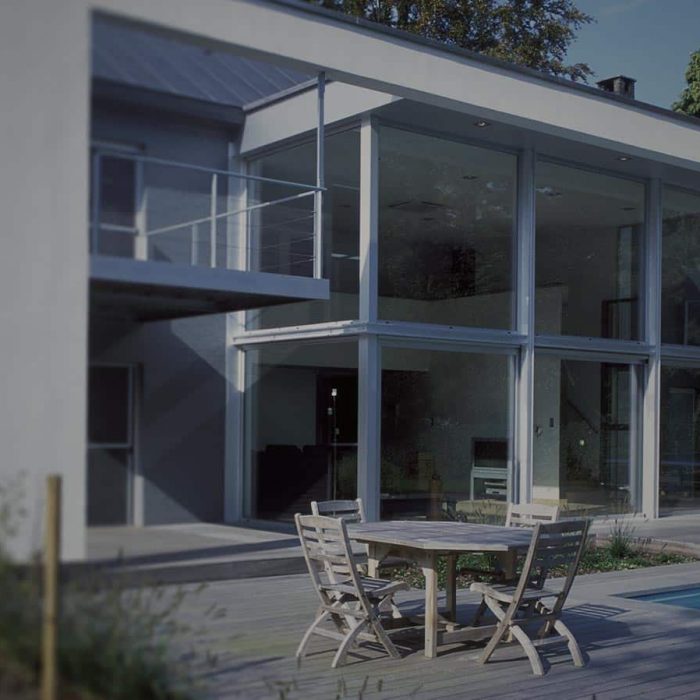 How much gap is needed around an aluminium window?