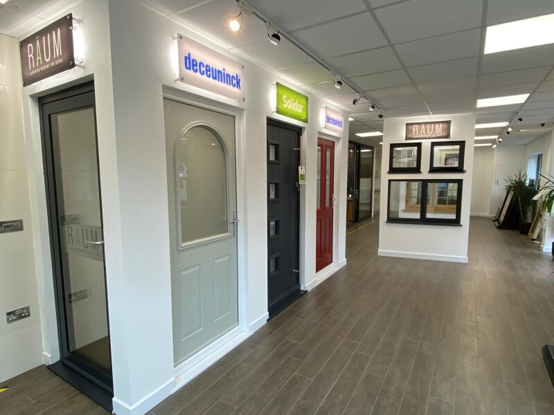 Signature showroom Raum Deceuninck Solidor