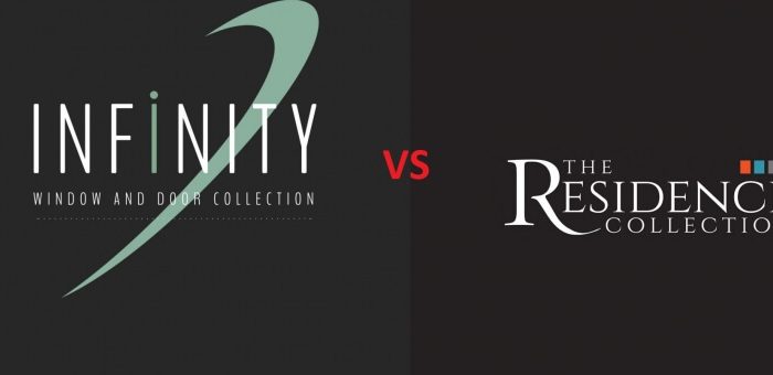 Comparing our flush sash range: Infinity vs Residence 9