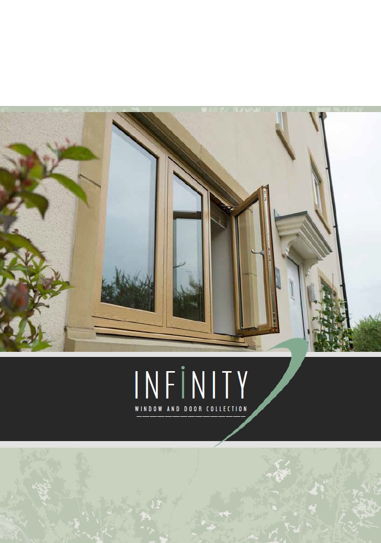 Front cover of the Infinity Brochure.