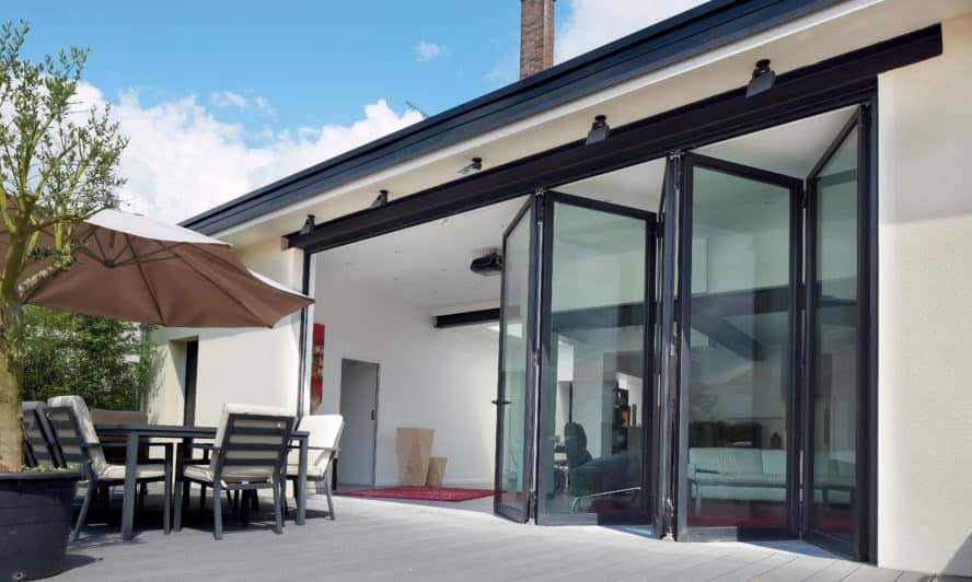 Reynaers bifold doors